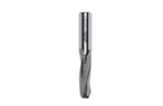 Solid carbide upcut with spiral bits chip-breaker for 60° V-point locksets