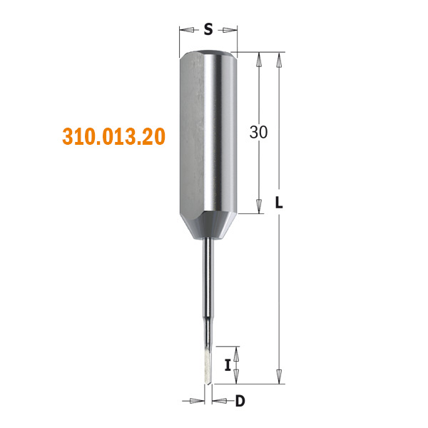 Solid Carbide Dowel Drills - LONG LIFE SHARPENING, S=10mm - L=57,5mm