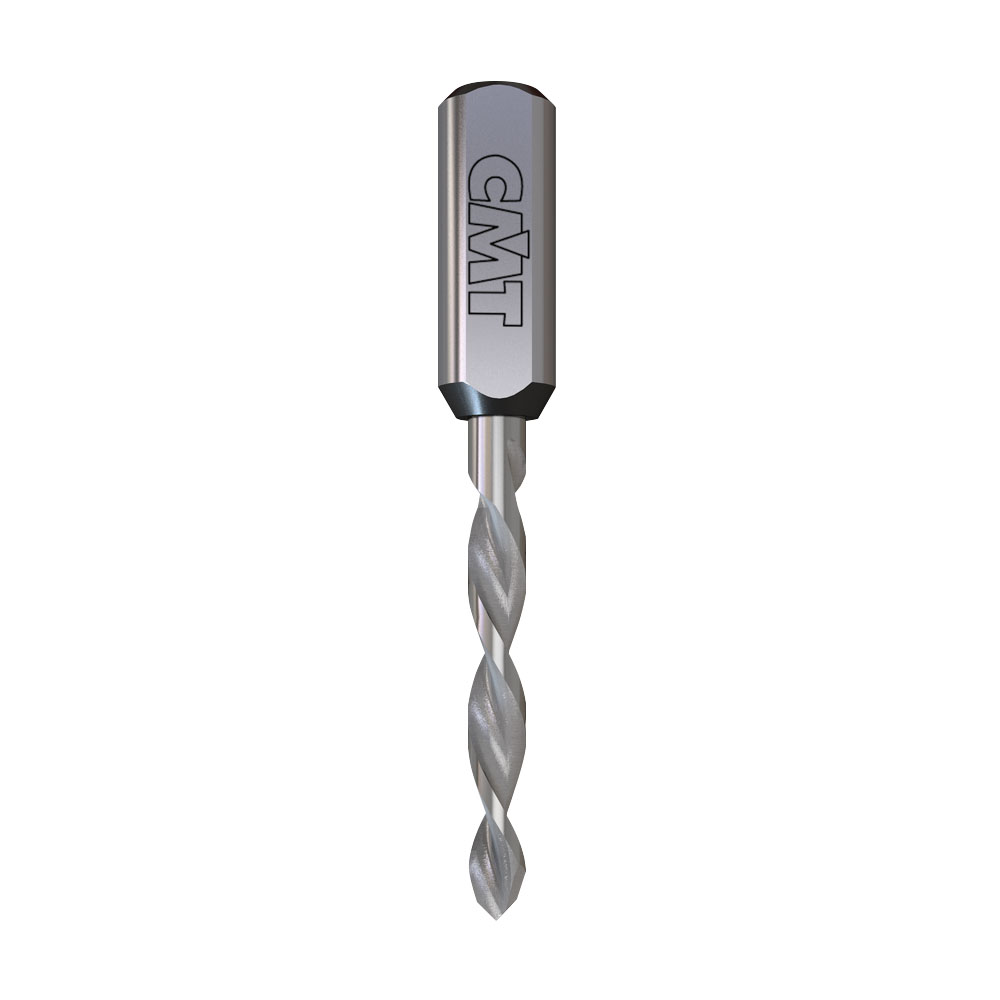 Solid Carbide Dowel Drills for Through Holes - LONG LIFE SHARPENING, S=10mm - L=70mm