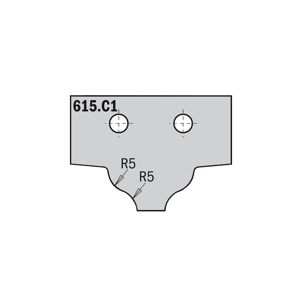 Coltelli per porte in MDF