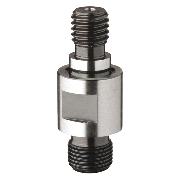 Adaptors with threaded shank for interchangeable bits