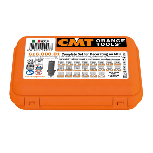 CMT Orange Tools 616,008-Lama profilata in mdf, fragola 616,200 