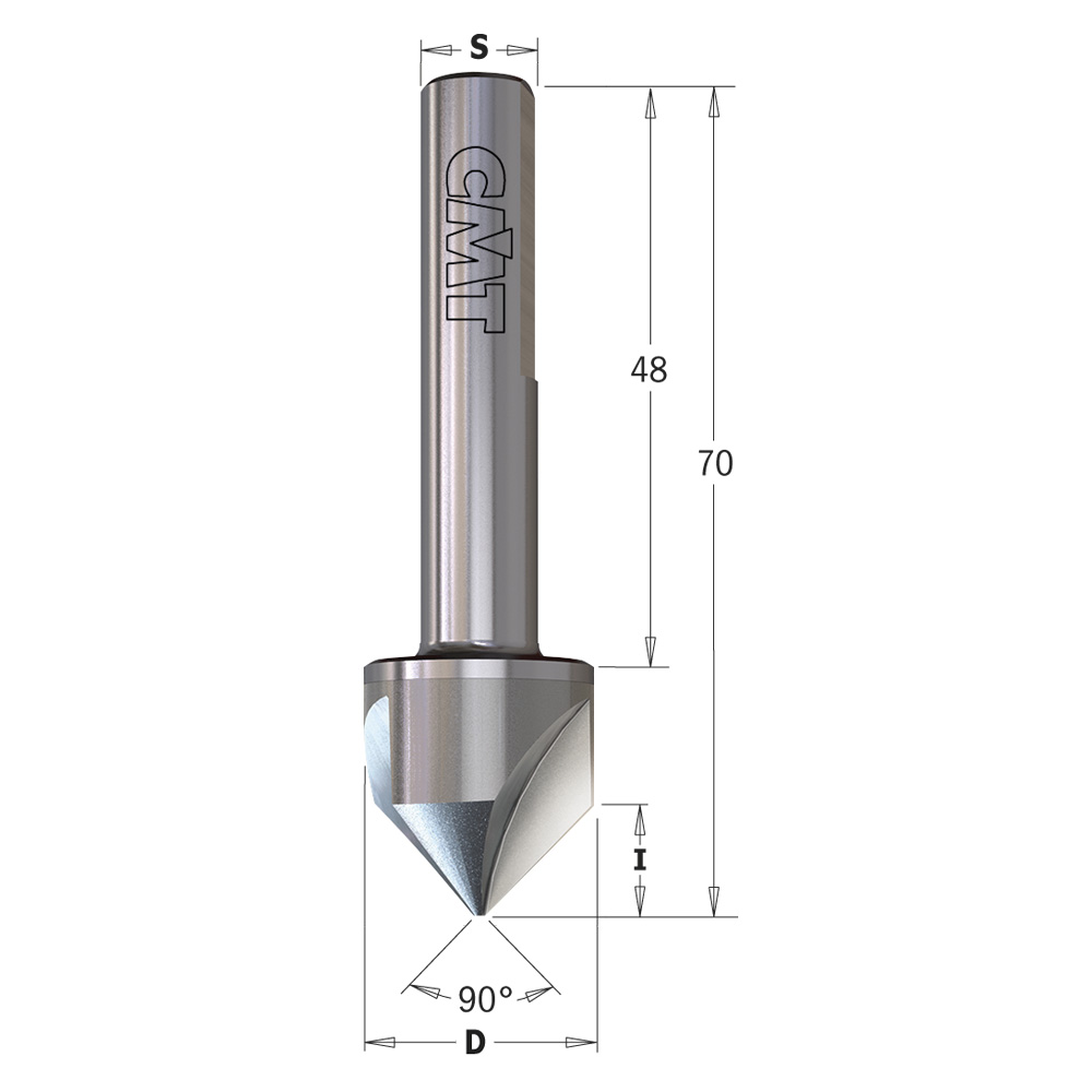 90° Solid Carbide Countersink