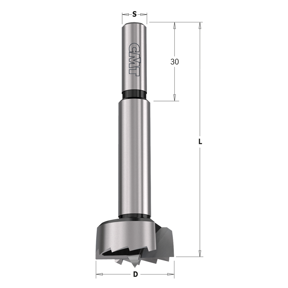 Mèches Forstner à queue cylindrique