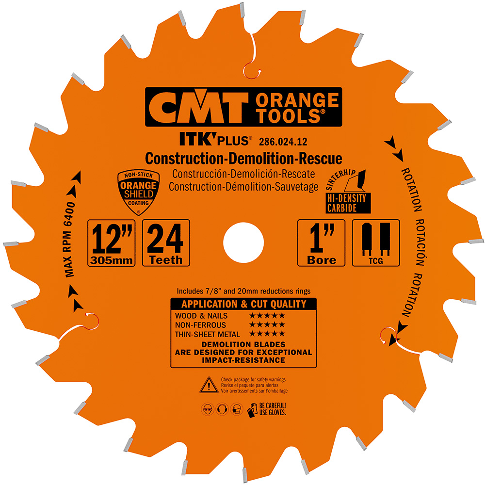 Lames circulaires XTreme de démolition