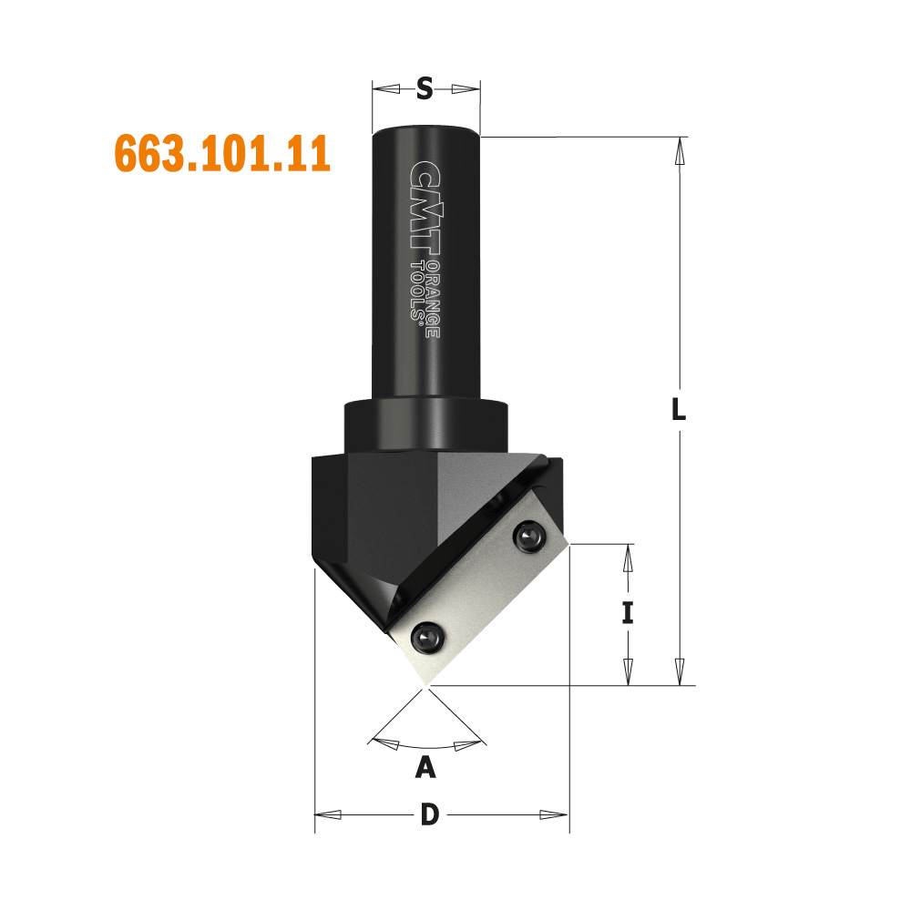 Fraise à rainurer en V - Super outil 32 mm × 150 ° - Pointe en carbure de  type V à rainure en V - Fraise à rainurer CNC - Gravure 3D bois - Avec tige