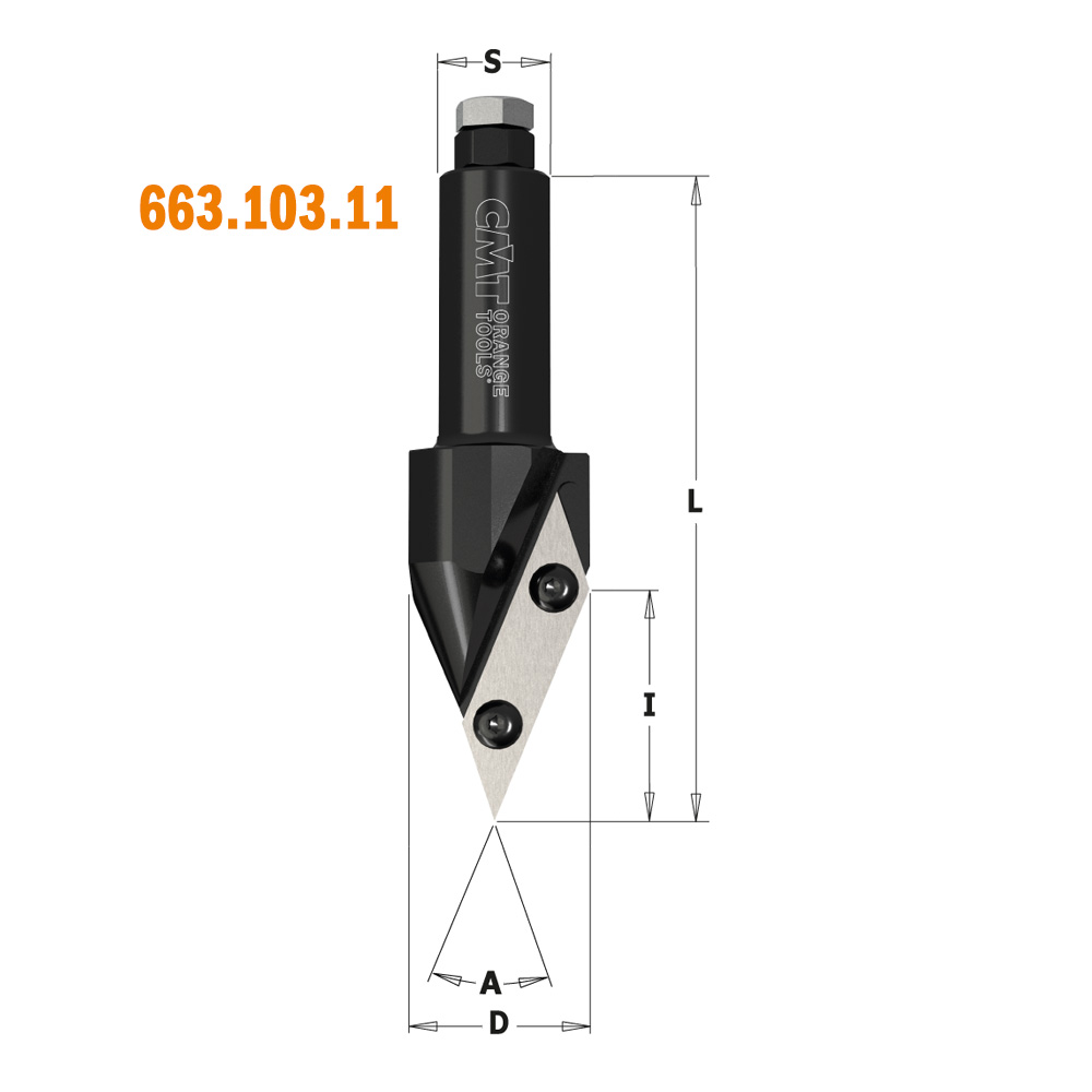 Fresa CNC per scanalature a V, decorazioni e folding