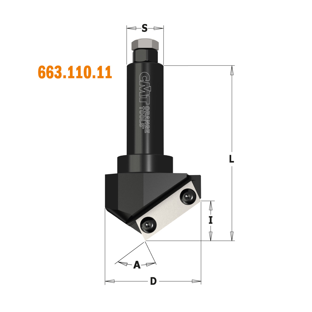 V-groove - folding - signmaking CNC router cutter