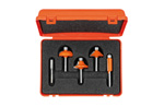 5 piece profile router bit sets