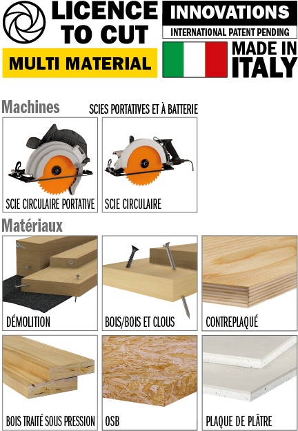 286.7 Xtreme Demolition scies circulaire- CMT Orange Tools